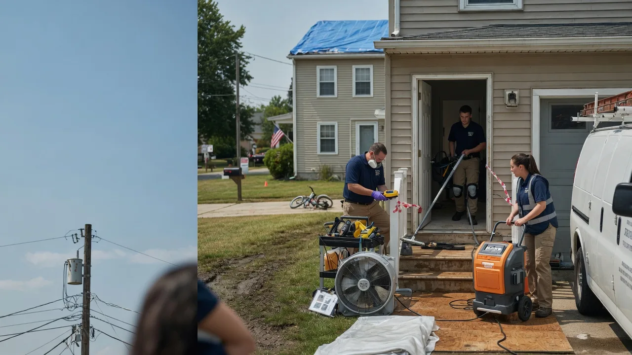Water Damage Repair in Clintonville, PA near me